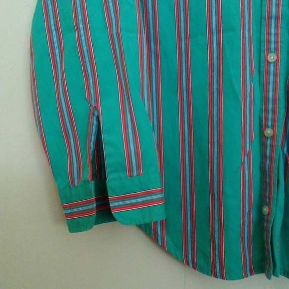 Lauren Ralph Lauren Striped Button Down Top - Picture 4 of 8